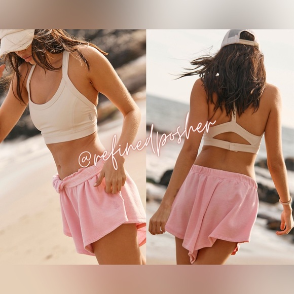 Free People Pants - Free People Movement Take Me Home Short Petal Pink NWT size Small & Large